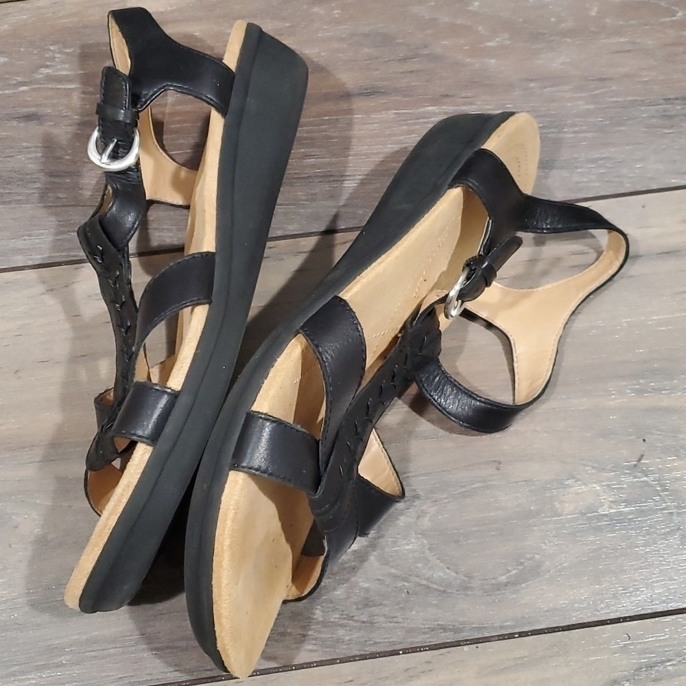 Naturalizer Women Comfort Ankle strap leather shoes sz 10M sandals - Picture 8 of 12